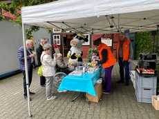 Aktion mit Milchshakes in der Milchwoche