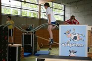 sich selbst erproben - Milchparkour