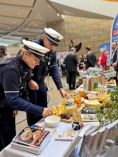 Landtag Ernährung Käse 