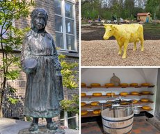 Collage aus drei Bildern zur Ankündigung des Maria Reymer-Tages auf der LAGA in Neuss