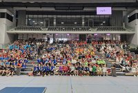 Gruppenbild aller Teilnehmer vom Milchcup Bezirksturnier