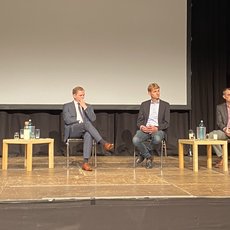 Podium beim Forum Milch NRW 2021 in Schwerte