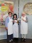    Übergabe der Spende von LV Milch NRW an die Tafel Gütersloh: Iris Venus, Katrin Wagner, Marianne Giese