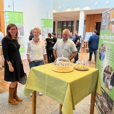Käse aus NRW vom Hof Kerkmann bei der Berliner Zukunftskonferenz