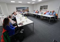 Die niederländische Delegation der LTO bei Hochwald