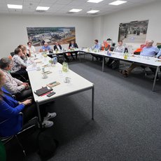 Die niederländische Delegation der LTO bei Hochwald