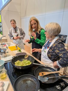 Iris Niermeyer kocht auf der NRW Bühne