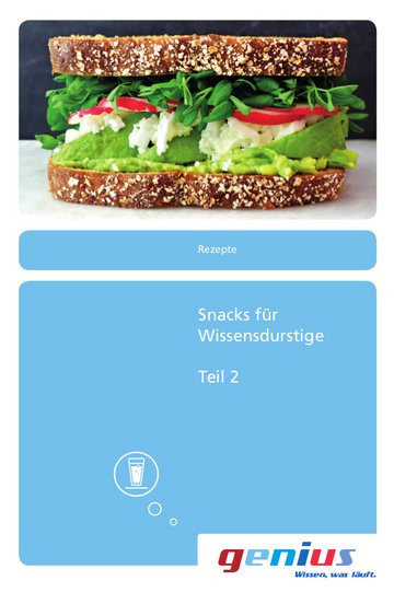 Snacks für Wissensdurstige - Rezepte