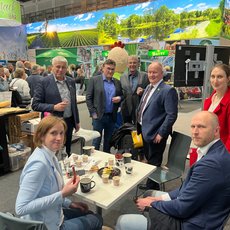 Branchentreffen auf der Grünen Woche in der NRW-Länderhalle