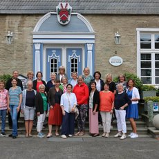Gruppenfoto aller Teilnehmerinnen der Landfrauen-Schulung