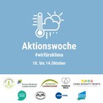 Logo der Aktionswoche #wirfürsklima