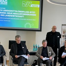 Landwirtschaft und Umwelt in der Diskussion beim Journalistentag 2022