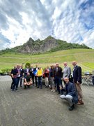 Die Teilnehmer des Käse-Wein-Seminars am Internationalen Tag der Milch