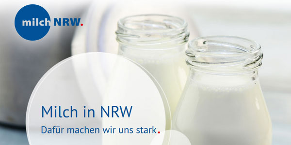 Titelbild des Newsletter mit zwei Milchflaschen