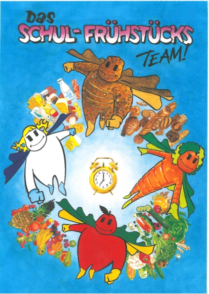 Das Schul-Frühstücksteam