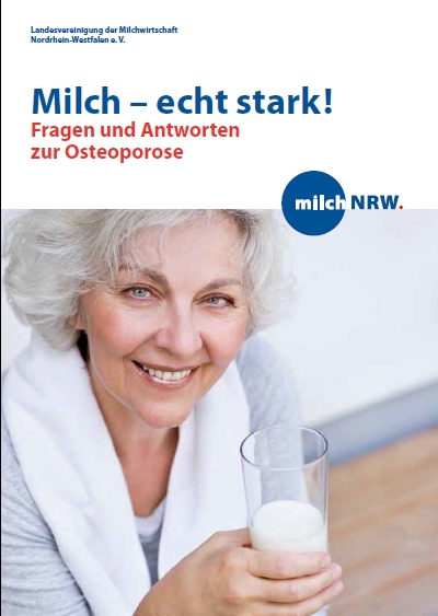 Titelbild der Broschüre Milch echt stark